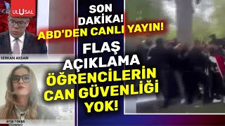 ABD'den canlı yayın! Filistin'e destek eylemlerinde son durum! | ULUSAL HABER