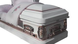 Carnation Casket Online - CasketandVault.com - Affordable Caskets