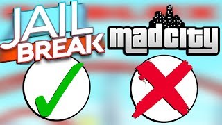 Is Mad City The New Jailbreak Videos 9tube Tv - 5 reasons why jailbreak is better than mad city roblox drama