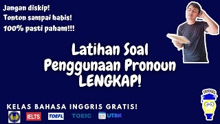 Latihan Soal Pronoun Lengkap dan Pembahasannya #pronoun #penggunaanpronoun #latihansoalpronoun