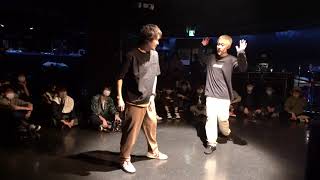 taihei vs Yutarou BEST8 RE:raise 1on1 house battle season2 vol.1