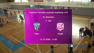 16.10.2020. PH U13 - Grupa A, Nebo - Osijek