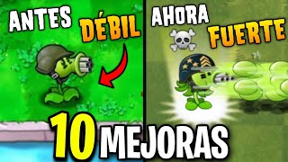 10 INCREIBLES MEJORAS que DEBES CONOCER en Plants vs Zombies 2