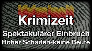 Spektakulärer Einbruch | Fall 38 | Wahre Erzählungen eines Kriminalers