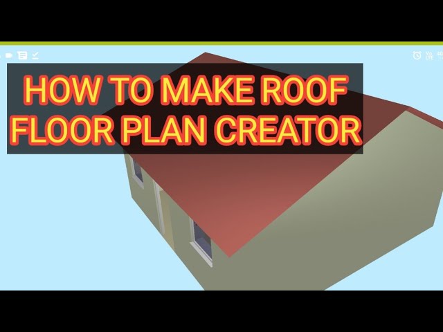 Roof Floor Plan Generator Free Infoupdate Org