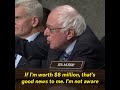 bernie sanders shuts down mullin s net worth allegation it ain t true