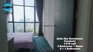 One of nice unit for sale at at Setia Sky Residences KLCC. High ceiling😍