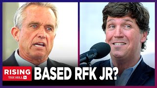 MSM Warns It’s ‘DANGEROUS’ To Discuss RFK Jr's 2024 Run As He Sits For Tucker Carlson Interview