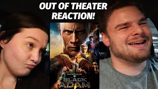 BLACK ADAM Out of Theater REACTION!