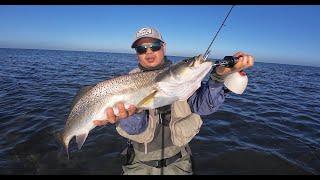 Smashing Topwater Lures in Shallow Water!