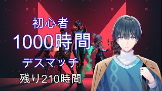 【VALORANT】キーマウ＆ヴァロ初心者がデスマッチだけを1000時間！【Issie】