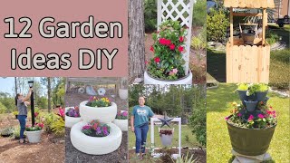12 Easy DIY Ideas for Your Garden