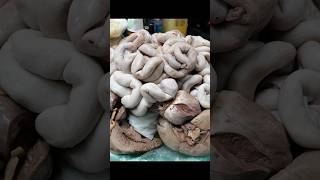 amazing Korean street food!! Pig's intestine \u0026 Sundae #shorts