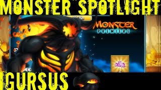 Monster Legends | Monster Spotlight | Premiere Monster | Igursus