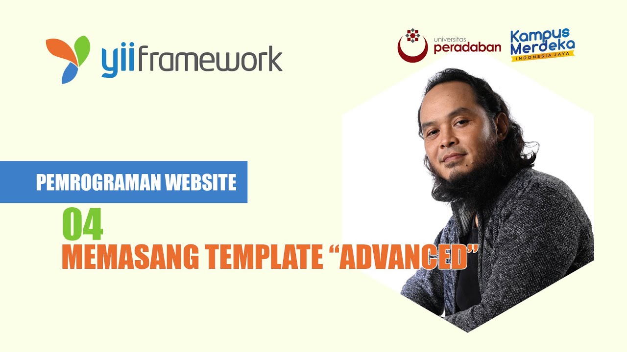 04 Memasang Template Advanced Youtube