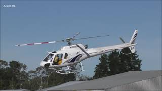 Eurocopter AS350B2 Ecureuil Serial Start up \u0026 Takeoff