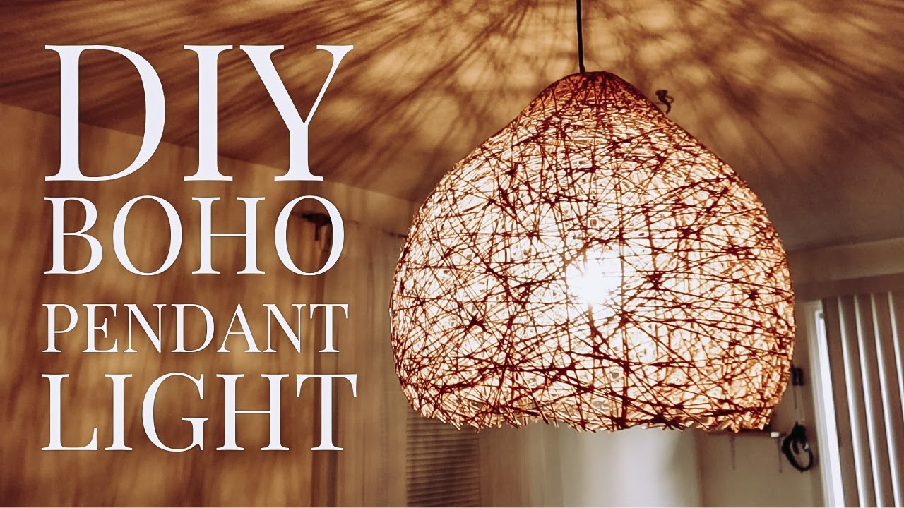 DIY Large Pendant Light: Illuminate Your Space With Style And Savings