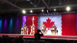 Championnat Nationaux Cheerleading 2014 - Senior Level 5