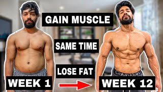 How To Gain Muscle & Lose Fat At The Same Time | Diet, Exercise & Tips