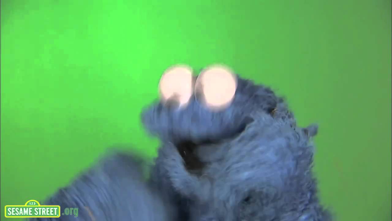 Cookie Monster Eating Animated Gif
