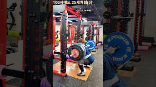 205kg 2회 squat 스쿼트 하이바 정지. 66년 말띠생, 100세에도 25세처럼(5)