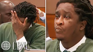 Young Thug Breaks Down in Tears After Hearing Release Date