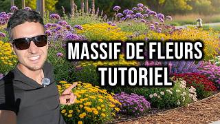 Créer un Massif de Fleurs : les Étapes + Bilan Final (sans expérience et pas cher)