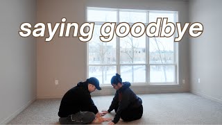 WEEKEND RESET ☕️ deep clean with me + saying goodbye to our apartment 🥹