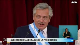 DISCURSO completo de ALBERTO FERNÁNDEZ al asumir como PRESIDENTE en el Congreso