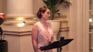 Hanna Hipp performs Reflets dans l'eau from Faure's Mirages at a lunchtime recital (The Royal Opera)