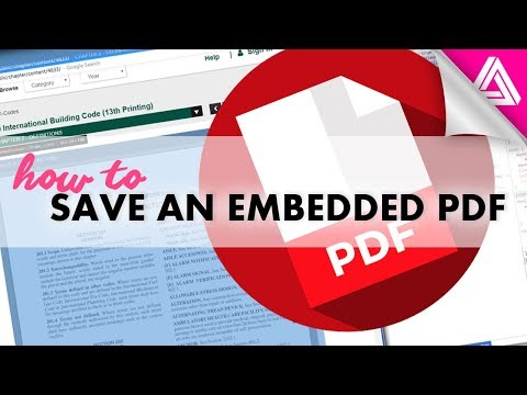 How to Save a PDF that’s Embedded in a Website