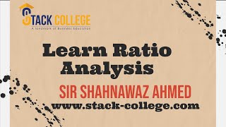 Ratio Analysis [Interpretation of Financial Statement]