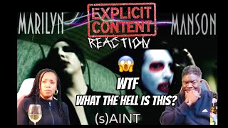 Marilyn Mansion- (s)AINT - (Reaction) What did we just watch..???😳😳!!
