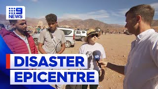 Morocco earthquake: Inside a village at the epicentre of disaster | 9 News Australia