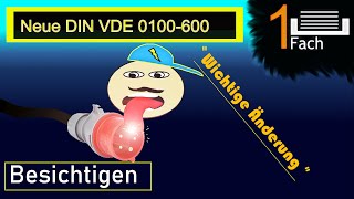 Prüfung nach DIN VDE 0100-600 Besichtigen der Anlage, Abschlussprüfung Elektroniker Betriebstechnik