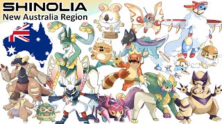 Complete Pokedex - All New AUSTRALIA Region Pokémon | Shinolia Gen 10 Fanmade | Max S