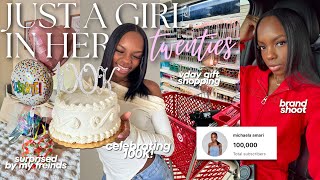 just a girl in her 20s 💐 HITTING 100K, content creator work, vday gift shopping, daily life + MORE!!