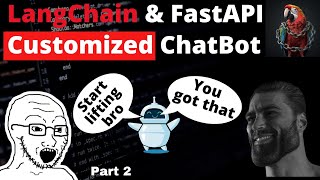 LangChain & FastAPI - Customized, secured ChatBot with JWT Authentication