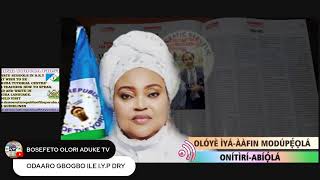 LARA AWON ANFANI ORILE EDE YORUBA I.Y.P DRY 1/17/25