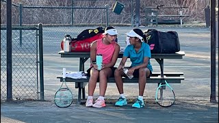 UdayaYazhini U14 USTA Tennis- Singles 4th Round @ Oakbourne Club, LA- Feb022025