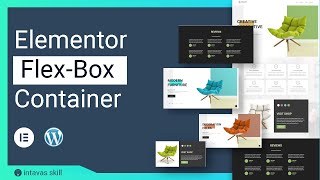 How to build a website with Elementor flexbox container - Elementor flexbox container tutorial