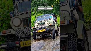 ഒരു കിടിലൻ Off Road വേണേൽ ഇങ്ങോട്ടു വിട്ടോ 🚜🌴 #offroad #jeep #mahindra #travel #kerala #tourism