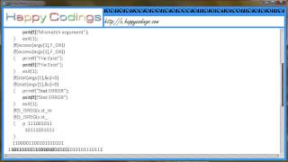 Implementing cat command using system calls c code example