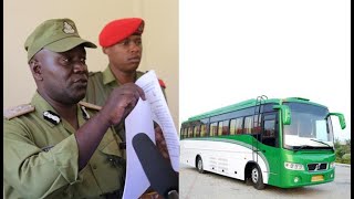 Polisi yanasa milipuko kwenye basi | Baada ya msako yakutwa kwenye buti | Wanne wanaswa