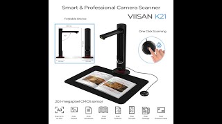 Tutorial Scanner VIISAN K21 untuk Dokumen A3