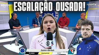 ESCALAÇÃO OUSADA DO CRUZEIRO CONTRA O SÃO PAULO! DINIZ PREPARA TIMAÇO E ESTREIAS IMPORTANTES!