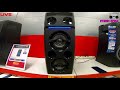 pioneer club5 xw sx50 vs panasonic sc ua30e k high power bass portable speakers excellent audio