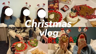 【Christmas vlog】家族枠3人組で念願のクリパ\u0026ホテルステイ🏨🎄やってみたかったvlog動画🎥