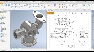 Inventor 2020 Tutorial #113 | 3D Modeling Basic