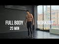 20 Minute Full Body Workout No Equipment (Fat Burn & CARDIO)